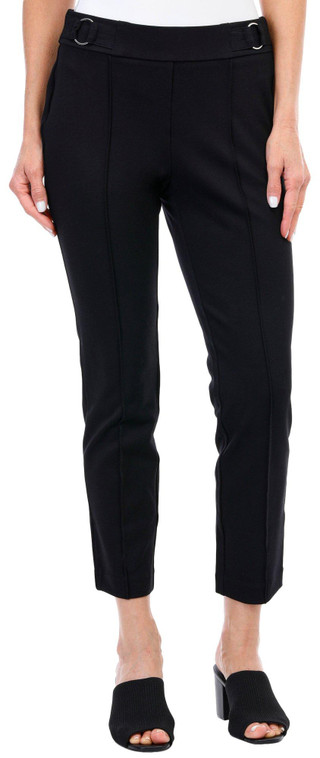 Thumbnail 1: Rafaella Rafaella Petite Printed Ponte Slim Ankle Pants 