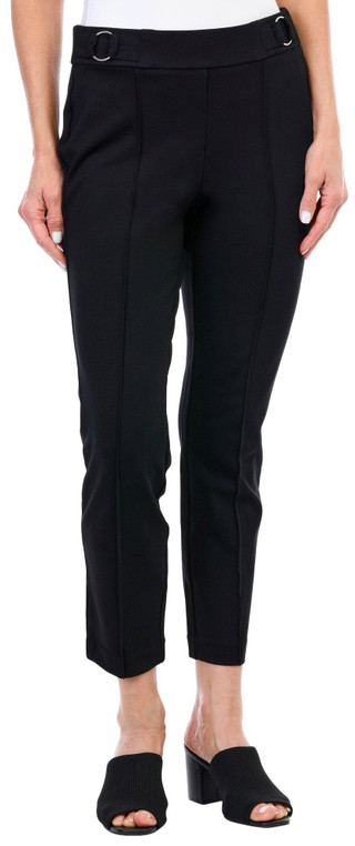 Thumbnail 3: Rafaella Rafaella Petite Printed Ponte Slim Ankle Pants 