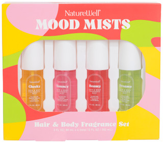 Thumbnail 2: NATURE WELL NatureWell 4 Pk Mood Mists Hair & Body Fragrance Set 