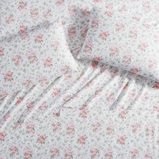 Thumbnail 1: Laura Ashley Laura Ashley 2 Pc. Lilian Sateen Pillowcase Set 