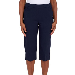 Thumbnail 1: Alfred Dunner Alfred Dunner Petite Allure Clam Digger Capris 