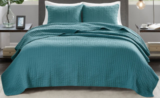 Thumbnail 6: Madison Park Madison Park Keaton Coverlet Set 