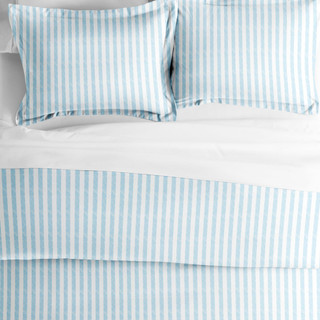 Thumbnail 4: Home Collections Home Collections Premium Soft Rugged Stripes Duvet Cover Set 