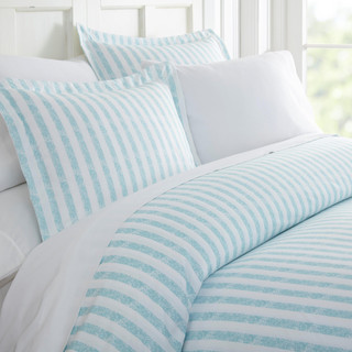 Thumbnail 1: Home Collections Home Collections Premium Soft Rugged Stripes Duvet Cover Set 