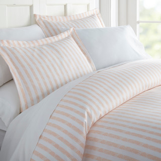 Thumbnail 1: Home Collections Home Collections Premium Soft Rugged Stripes Duvet Cover Set 
