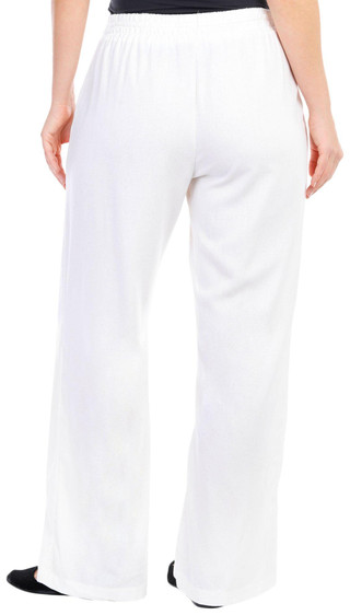 Thumbnail 2: Blue Sol Blue Sol Womens Pull On Solid Wide Leg Pant 