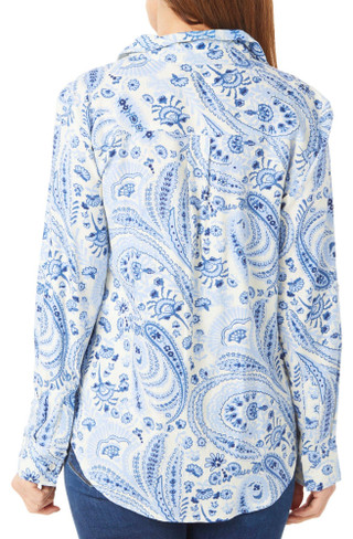 Thumbnail 2: Blue Sol Blue Sol Womens Button Down Printed Top 