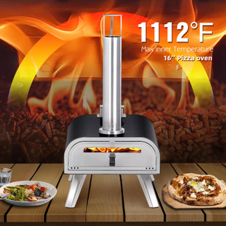 Thumbnail 16: MASTER COOK Master Cook 16 in. Portable Pellet Pizza Oven 