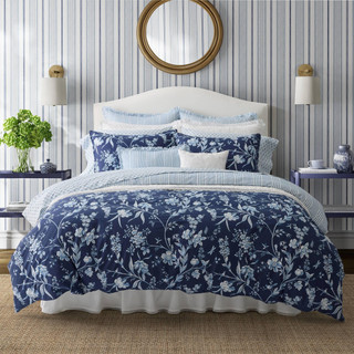 Thumbnail 3: Laura Ashley Laura Ashley Branch Toile Duvet Cover Set 
