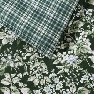 Thumbnail 31: Laura Ashley Laura Ashley Bramble Floral 7 Pc. Duvet Cover Set 