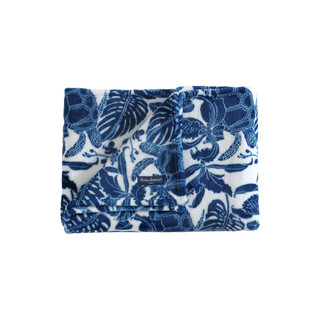 Thumbnail 2: Tommy Bahama Turtle Bay Ultra Soft Plush Fleece Reversible Throw 