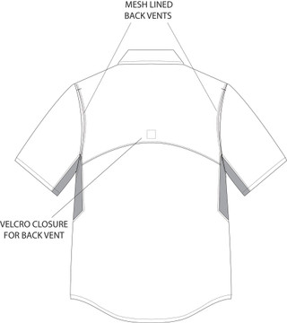 Thumbnail 11: REEL LEGENDS Reel Legends Mens Solid Mariner Short Sleeve Shirt 