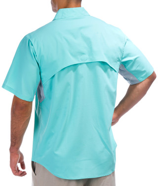 Thumbnail 3: REEL LEGENDS Reel Legends Mens Solid Mariner Short Sleeve Shirt 
