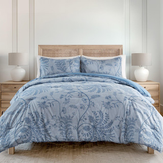 Thumbnail 4: Zest Kitchen + Home ZEST Kitchen + Home 3 Pc Lysandra Comforter Set 