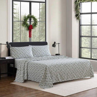 Thumbnail 1: Eddie Bauer Deer Camp Flannel Sheet Set 