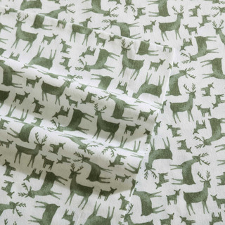 Thumbnail 12: Eddie Bauer Deer Camp Flannel Sheet Set 
