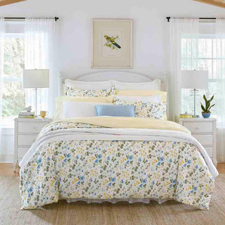 Thumbnail 1: Laura Ashley Laura Ashley Meadow Floral Duvet Cover Set 