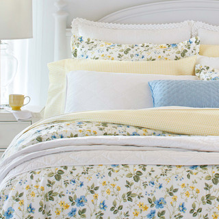 Thumbnail 7: Laura Ashley Laura Ashley Meadow Floral Duvet Cover Set 
