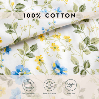 Thumbnail 36: Laura Ashley Laura Ashley Meadow Floral Duvet Cover Set 