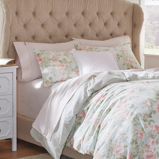 Thumbnail 12: Laura Ashley Laura Ashley Madelynn Floral Duvet Cover Set 
