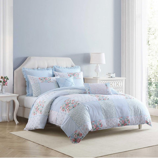 Thumbnail 6: Laura Ashley Laura Ashley Hope Patchwork Duvet Cover Set 