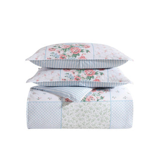 Thumbnail 19: Laura Ashley Laura Ashley Hope Patchwork Duvet Cover Set 