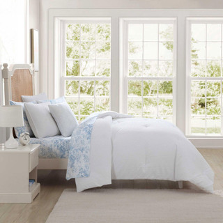 Thumbnail 19: Laura Ashley Laura Ashley Margaret Bed-In-A-Bag Comforter Cover Set 