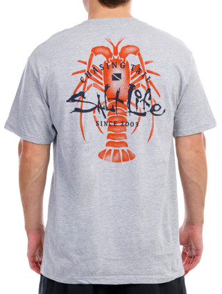 Thumbnail 1: Salt Life Salt Life Mens Chasing Lobster Tail T-Shirt 