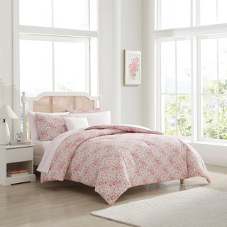 Thumbnail 1: Laura Ashley Laura Ashley Quartet Bed-In-A-Bag Comforter Cover Set 