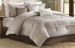 Thumbnail 1: Madison Park Madison Park Trinity 7-pc. Comforter Set 