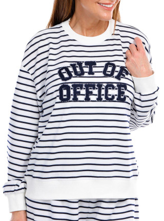 Thumbnail 4: WHITE/ NAVY