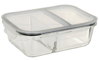 Thumbnail 1: Core Home Core Home 45 oz Glass Food Storage Container 