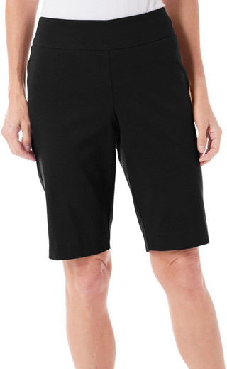 Thumbnail 1: Counterparts Counterparts Petite Pull-On Solid Skimmer Shorts 