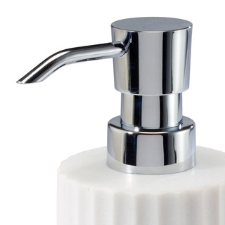 Thumbnail 2: IZOD Izod Clubhouse Aqua Stripe Soap Dispenser/Lotion Pump 