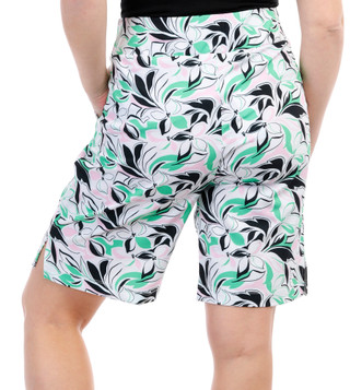 Thumbnail 3: Stella Parker Stella Parker Womens Print Bermuda Golf Shorts 