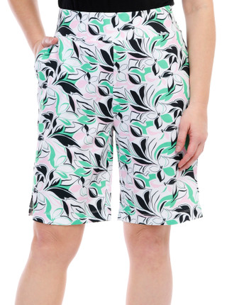 Thumbnail 2: Stella Parker Stella Parker Womens Print Bermuda Golf Shorts 