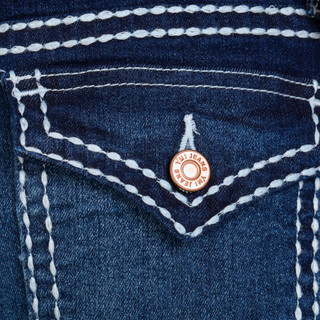 Thumbnail 3: YMI YMI Juniors Stitch Denim Shorts 