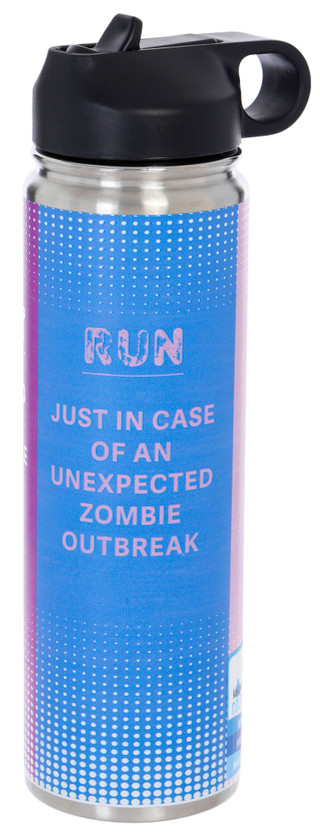 Thumbnail 3: Meteor Meteor 22 oz. Squat Run Lunge Water Bottle 