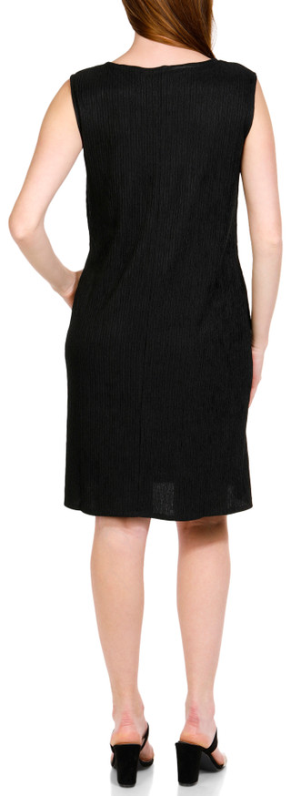 Thumbnail 2: Nina Leonard Nina Leonard Womens Textured Casual Midi Dress 