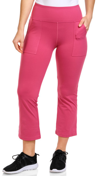 Thumbnail 1: Brisas Brisas Womens Active 25 in. Crop Flare Pants 