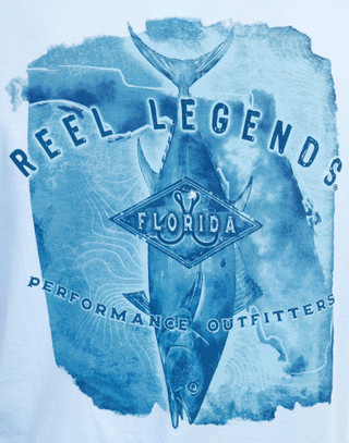 Thumbnail 2: REEL LEGENDS Reel Legends Mens Performance Outfitters T-Shirt 