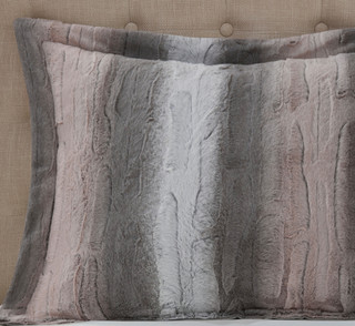 Thumbnail 8: Madison Park Madison Park Zuri 4 Pc Faux Fur Comforter Set 