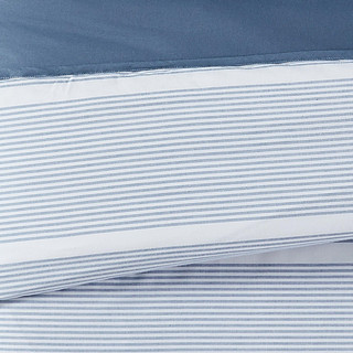 Thumbnail 8: Brooklyn Loom Brooklyn Loom Niari Stripe Duvet Cover Set 
