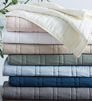 Thumbnail 10: CANNON Cannon Square Quilt Set 