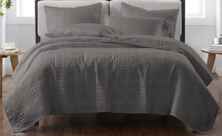 Thumbnail 3: CANNON Cannon Square Quilt Set 
