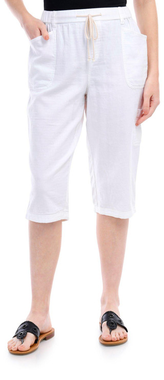 Thumbnail 1: Gloria Vanderbilt Gloria Vanderbilt Petite Taper Skimmer Capris 