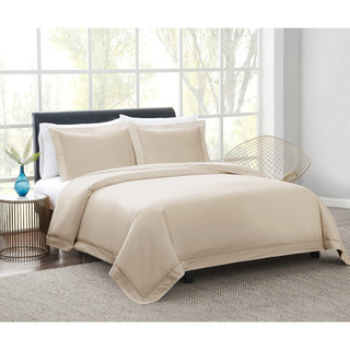 Thumbnail 6: Vince Camuto Vince Camuto 400 TC Percale 3 Piece Duvet Set 