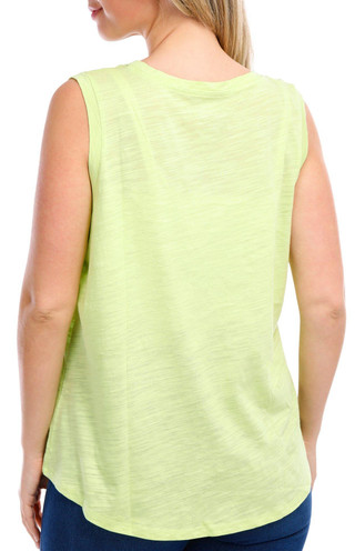Thumbnail 3: Blue Sol Blue Sol Petite Solid Luxey Tank Top 