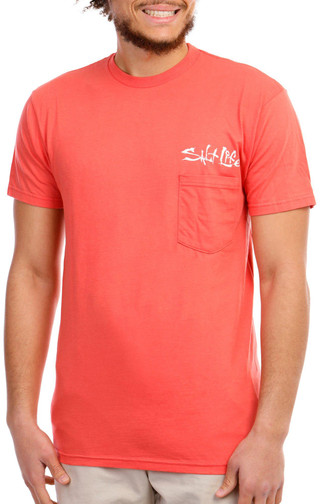 Thumbnail 2: Salt Life Salt Life Mens Chasing Lobster Tail Short Sleeve Tee 