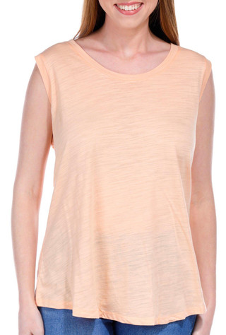 Thumbnail 1: Blue Sol Blue Sol Womens Solid Scoop Neck Tank 
